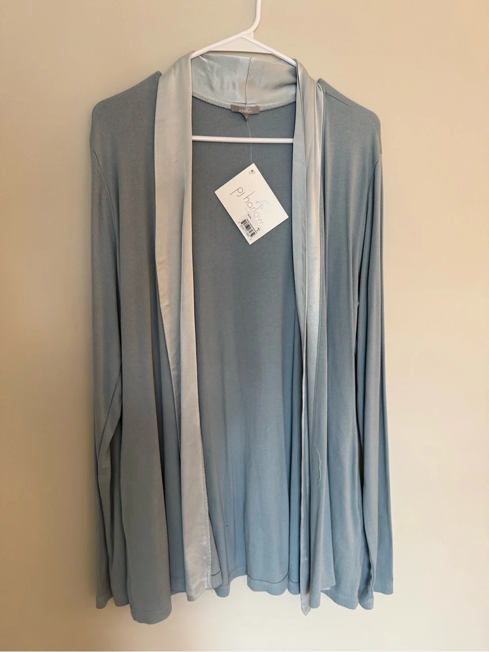 P.J. Harlow Lightweight Dusty Blue Pajama Set